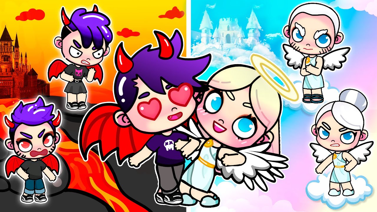 Mes Parents Sont Devenus Des Anges Et M'Ont Protégée | Histoire Triste Dans Avatar World | Toca Life