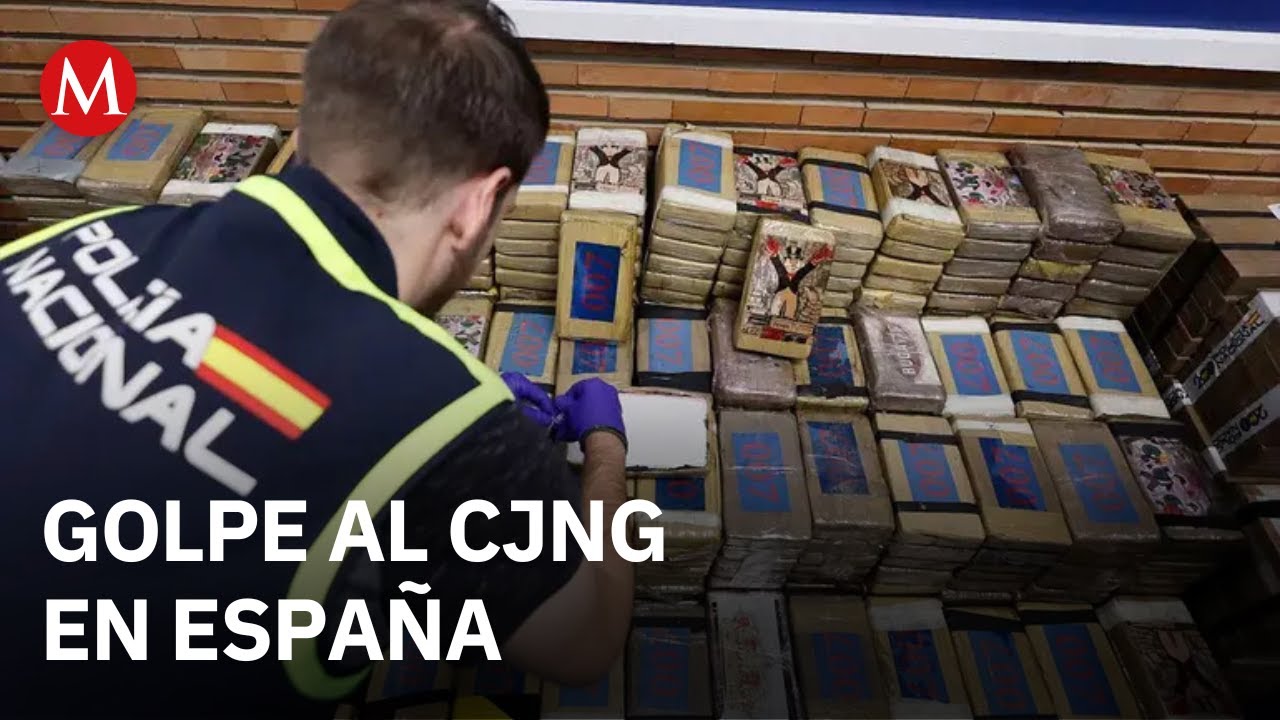 Espa&ntilde;a desmantela &ldquo;oficina&rdquo; del CJNG; Polic&iacute;a Nacional detiene a 20 presuntos miembros