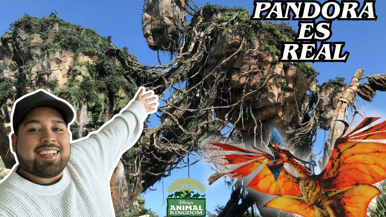 PANDORA ES REAL 🌿😱 | Disney Animal Kingdom como nunca lo viste