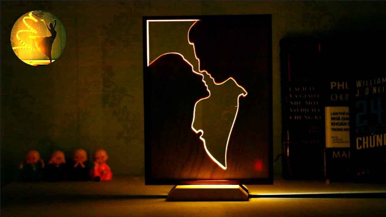 Cool Idea From Wood Scraps | DIY Night Lamp | Pacific DIY