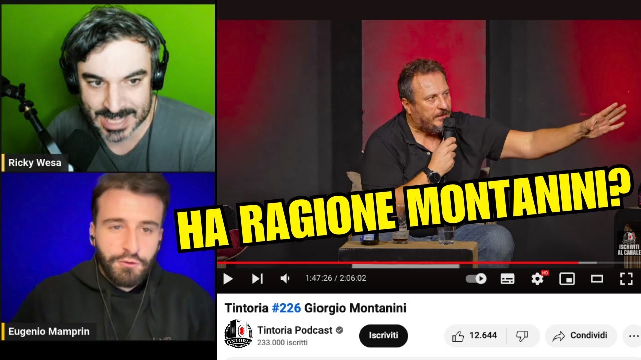 Montanini a Tintoria: ha ragione lui? Censura e libertà al tempo dei social