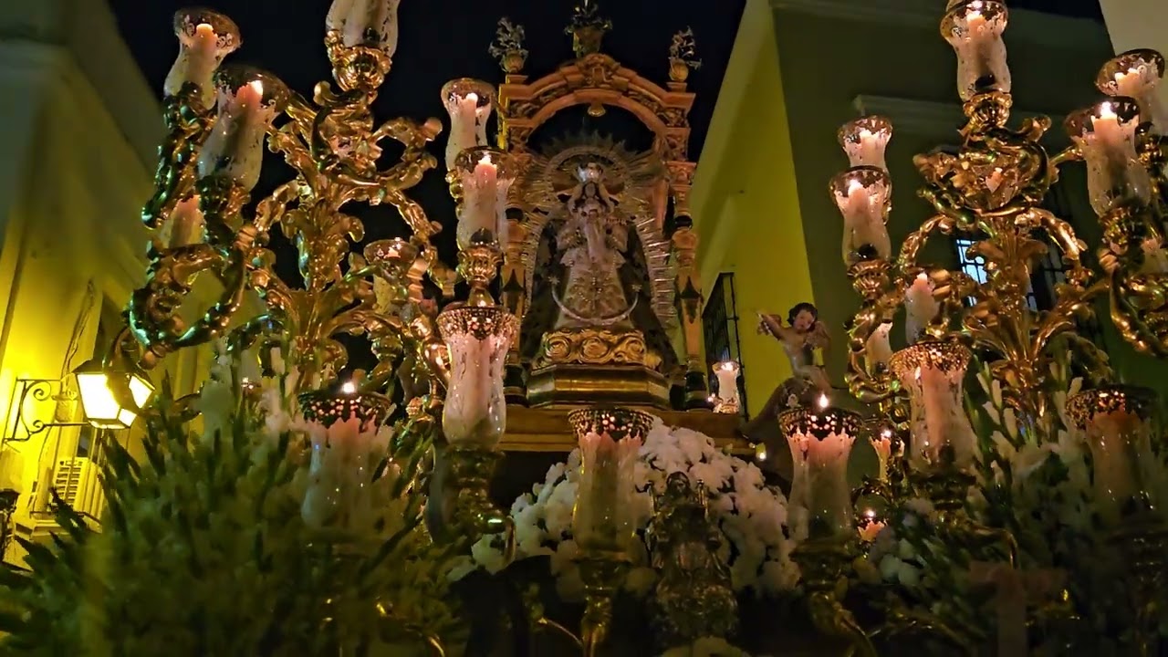 LA VIRGEN DE LAS ANGUSTIAS - Ntra. Sra. Del Rosario (Jerez de la Fra) #RosarioYedra23 | BM Santa Ana