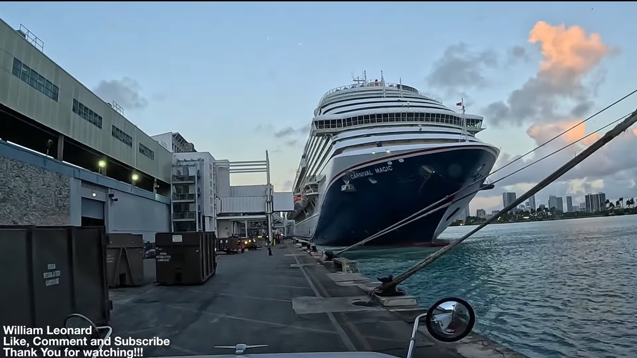 Behind the scenes Port Miami, ride along