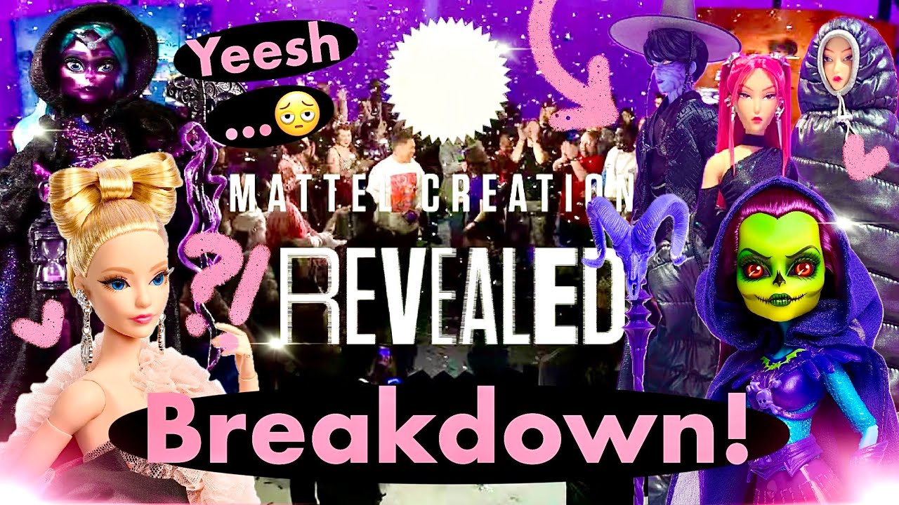 Mattel Creations представляет полный список новинок 2026 года!🍵 Monster High, K-pop Demon Hunters...