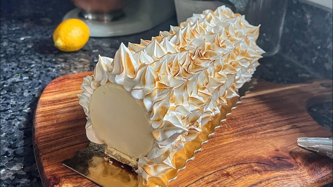 La Bûche au citron meringuée 🍋