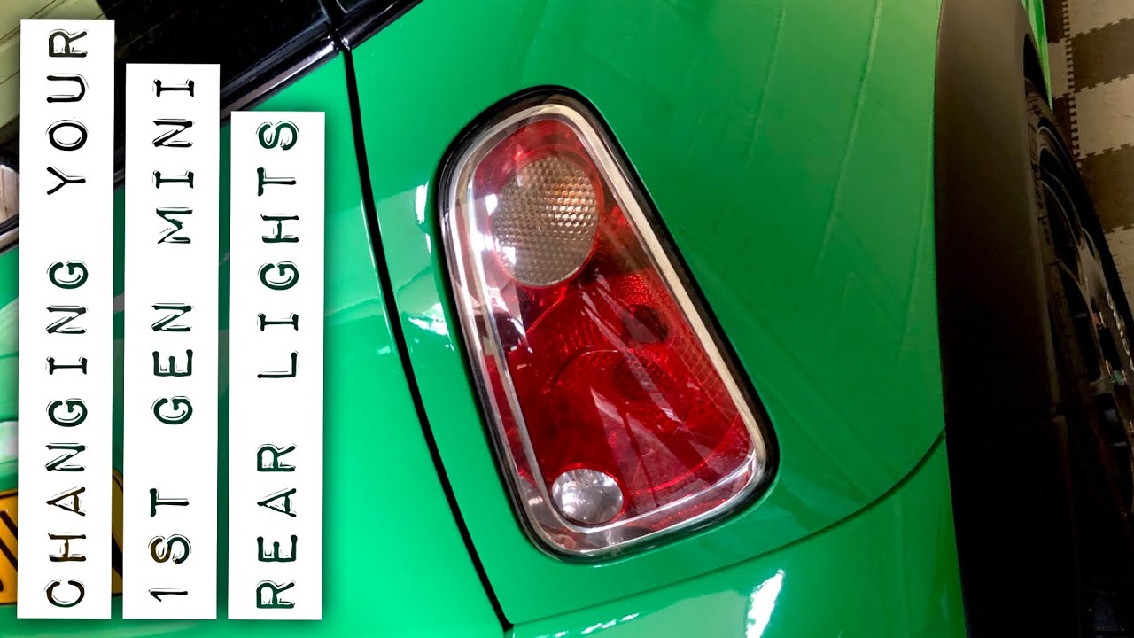 Mini 1st Gen Swapping Rear Tail Lights 5 Minute Mod R50 R53 Cooper S One JCW Only Takes 5 mins