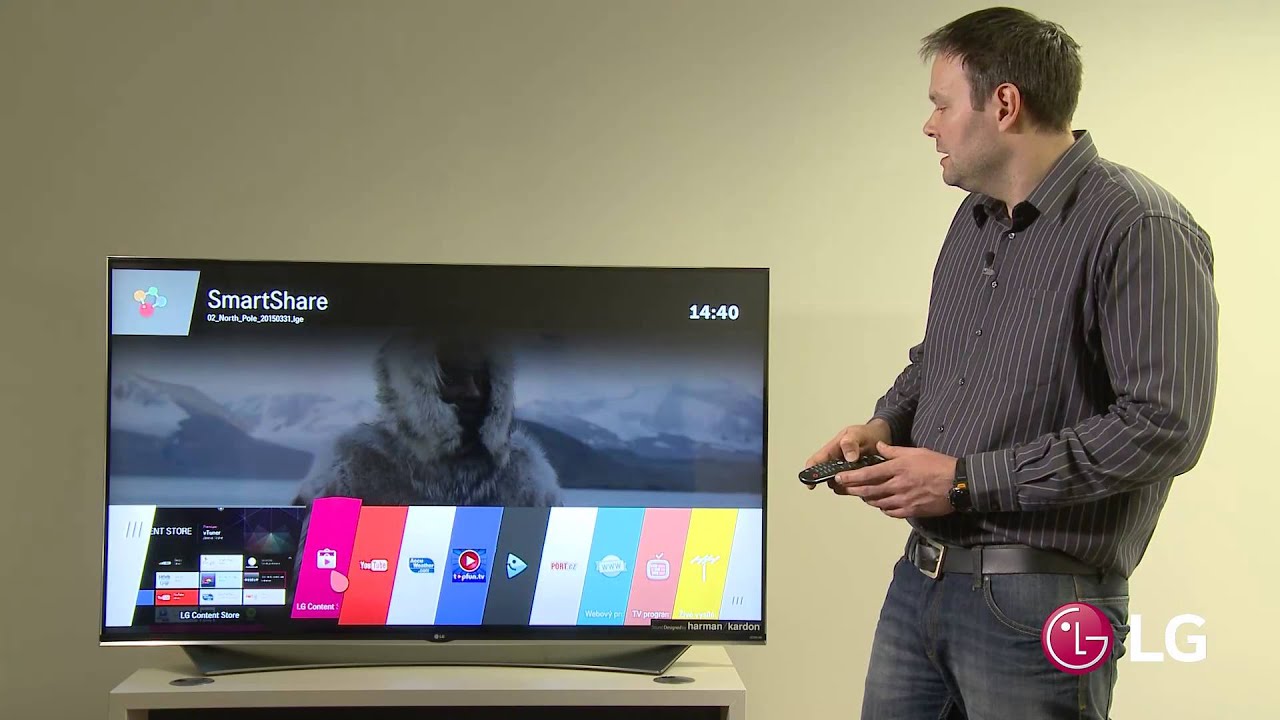 LG webOS 2.0 pro Smart TV 2015