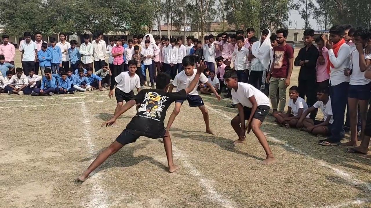 मशाल प्रतियोगिता_2024- 25 l CRC धनेछाl CRC लेवल कबड्डी खेल (अंडर-14) बालक वर्ग।