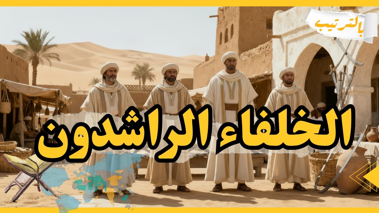 الخلفاء الراشدون بالترتيب (الخلفاء بعد الرسول ) تعرف على أخلاقهم وخلافتهم !! الخلافة الراشدة