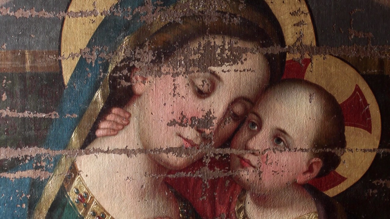 Il Restauro della Madonna di Scutari
