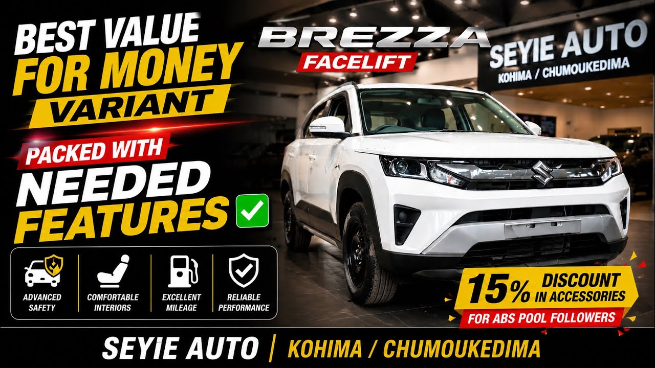 В базовой комплектации Brezza Facelift есть ВСЁ, что нужно? | Полный обзор