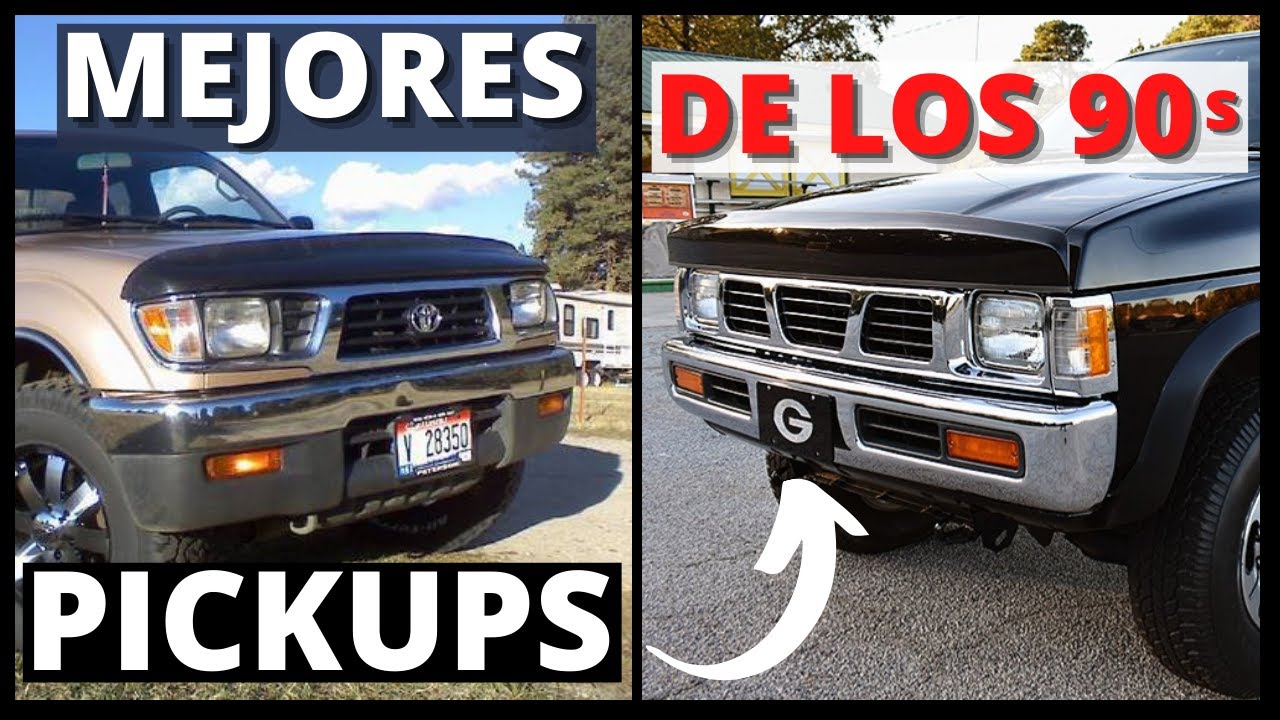 Mejores camionetas pickup´s de los 90: trabajo, construcción