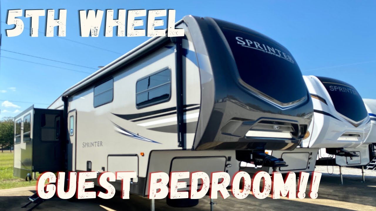 Sweet Fifth Wheel with a guest bedroom!  Bring the whole family! Camper Tours
