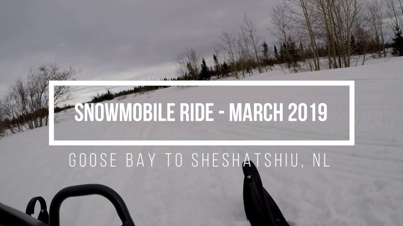 Labrador Snowmobile Ride - Goose Bay to Sheshatshiu Reserve