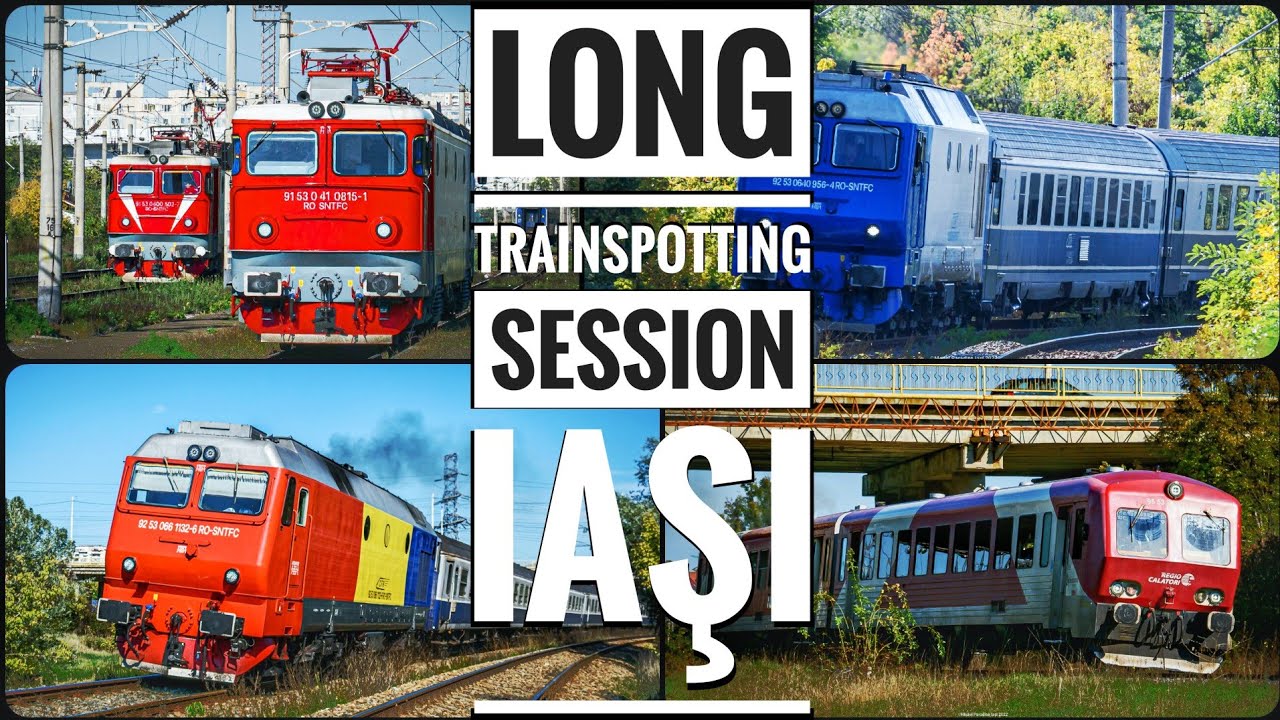 Long trainspotting session in Iaşi | 8.10.2022
