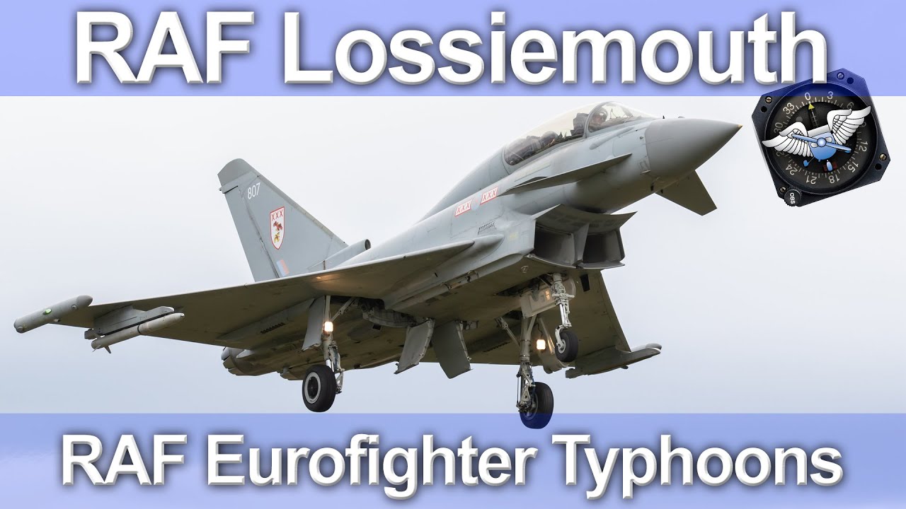 RAF Lossiemouth - Eurofighter Typhoons