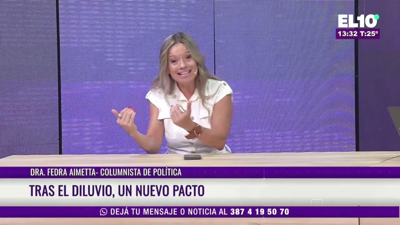 EL DILUVIO Y EL PACTO: NO TE INUNDARÁS. PERIODISMO PROSPECTIVO