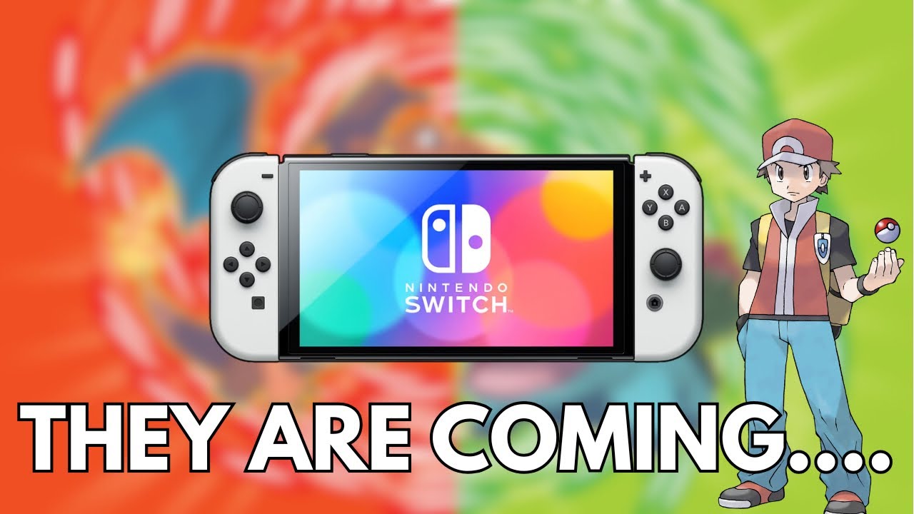 Fire Red & Leaf Green Are Coming To The Switch!