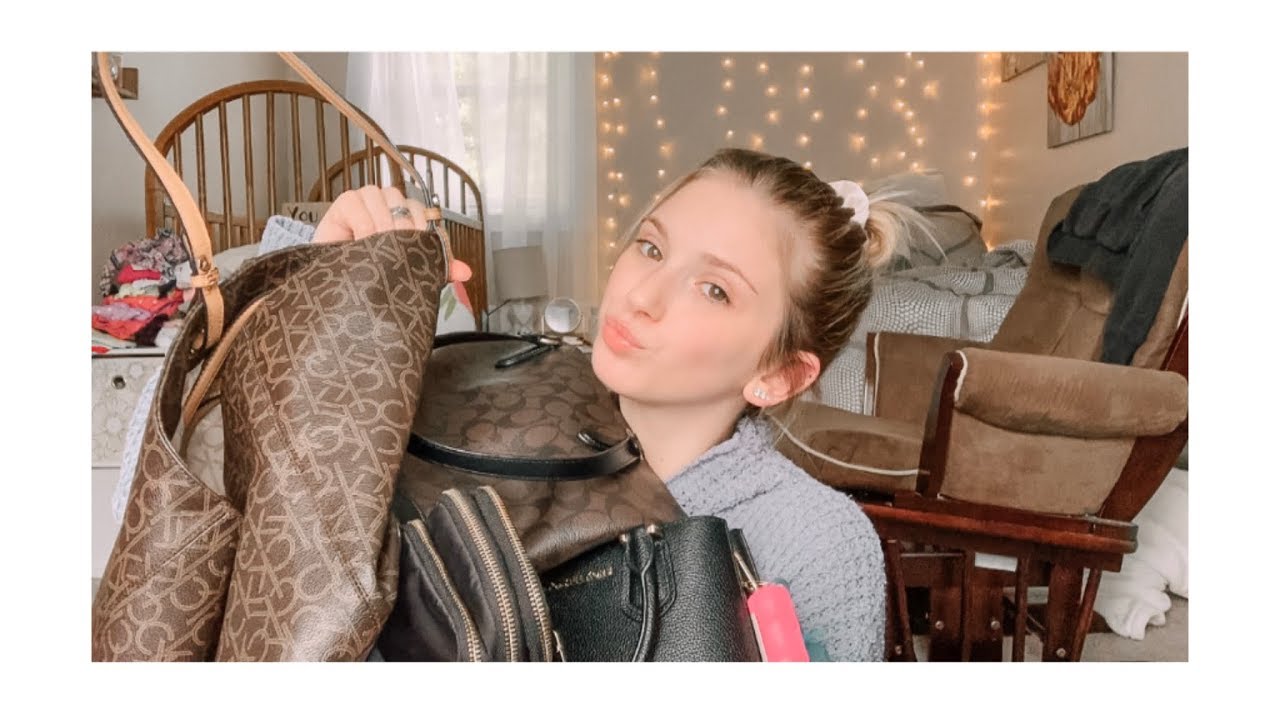 What’s In My Purse + My Purse Collection| Mckayla Adkins