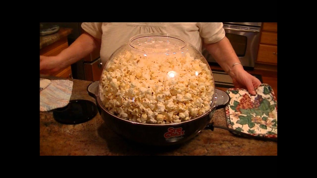 Обзор продукта: West Bend Stir Crazy Popcorn Popcorn