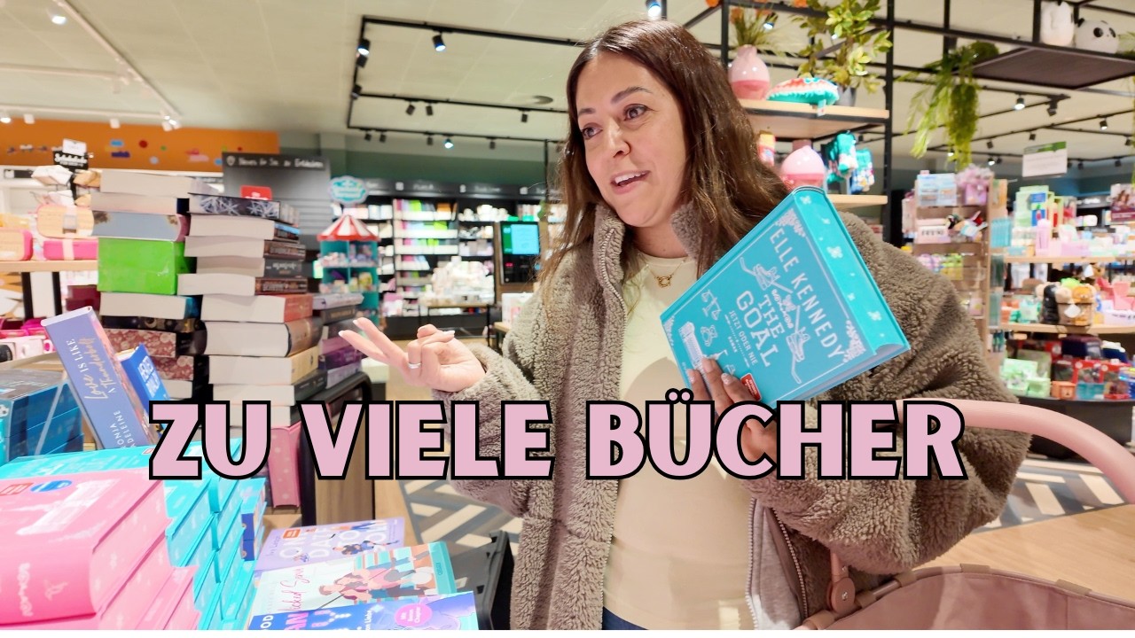 Ich habe wieder zu viele B&uuml;cher gekauft 😅📚 | Alltag & B&uuml;cher Talk | Rosislife