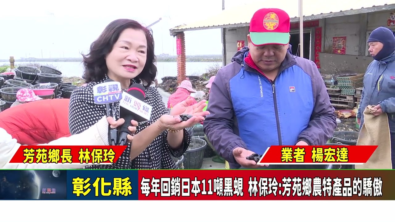 每年回銷日本11噸黑蜆　林保玲：芳苑鄉農特產品的驕傲(記者曹靜怡、洪舜進/彰化報導)