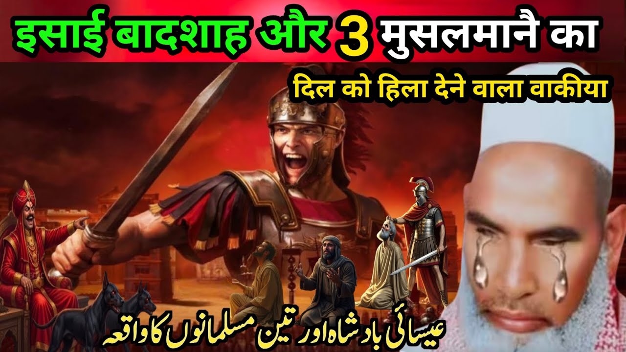 Jalim Badshah Aur 3 Musalmanon ka Dil Ko hila dene wala waqia Qari Hanif multani