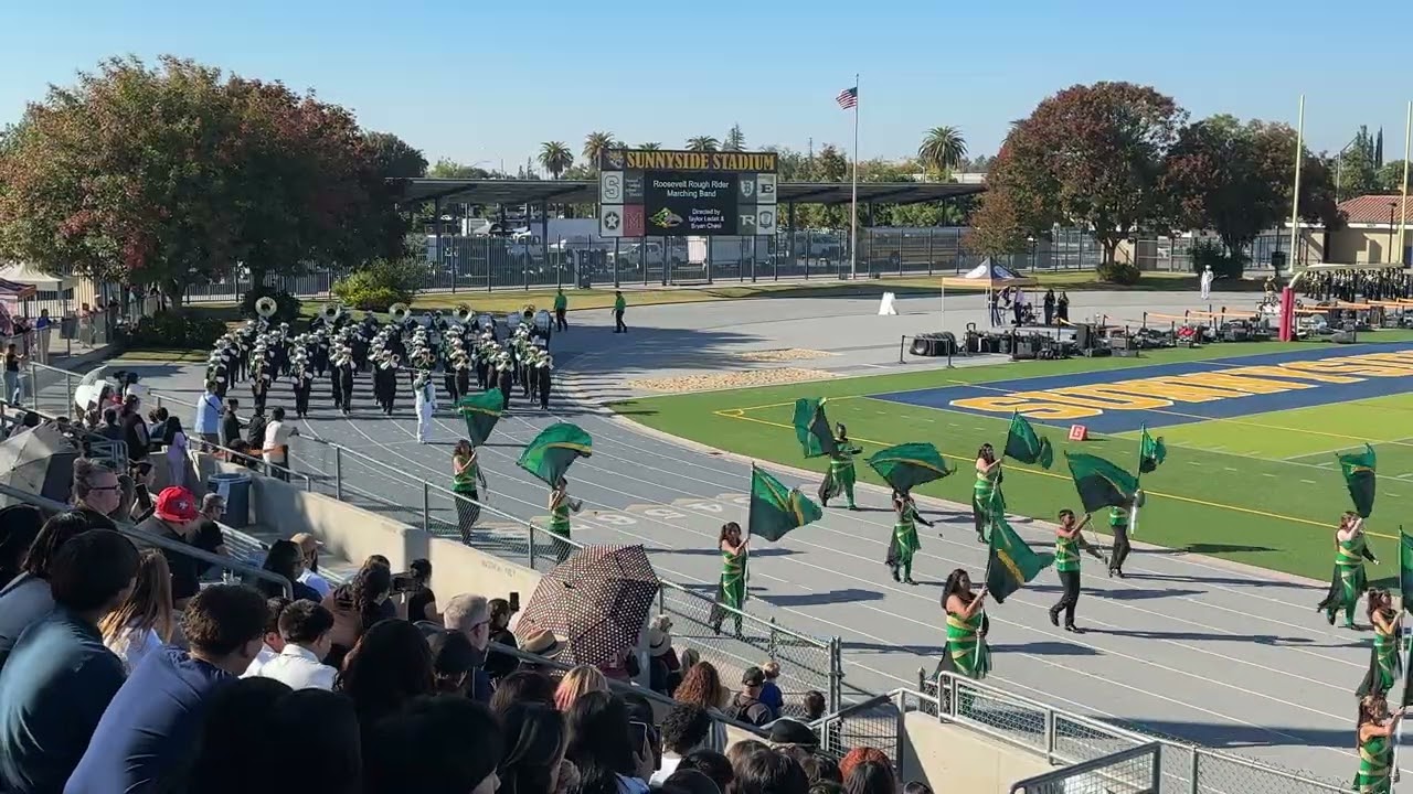 Roosevelt HS - Percussion Cadence & Arromanches - FUSD Band Showcase 2025