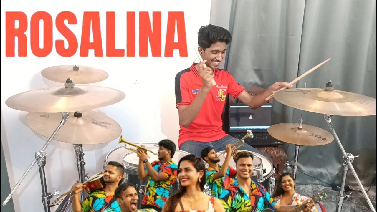 Rosalina Konkani Song - Black Sapphire Band | Alison Gonsalves | Melroy Franco Drum Cover |