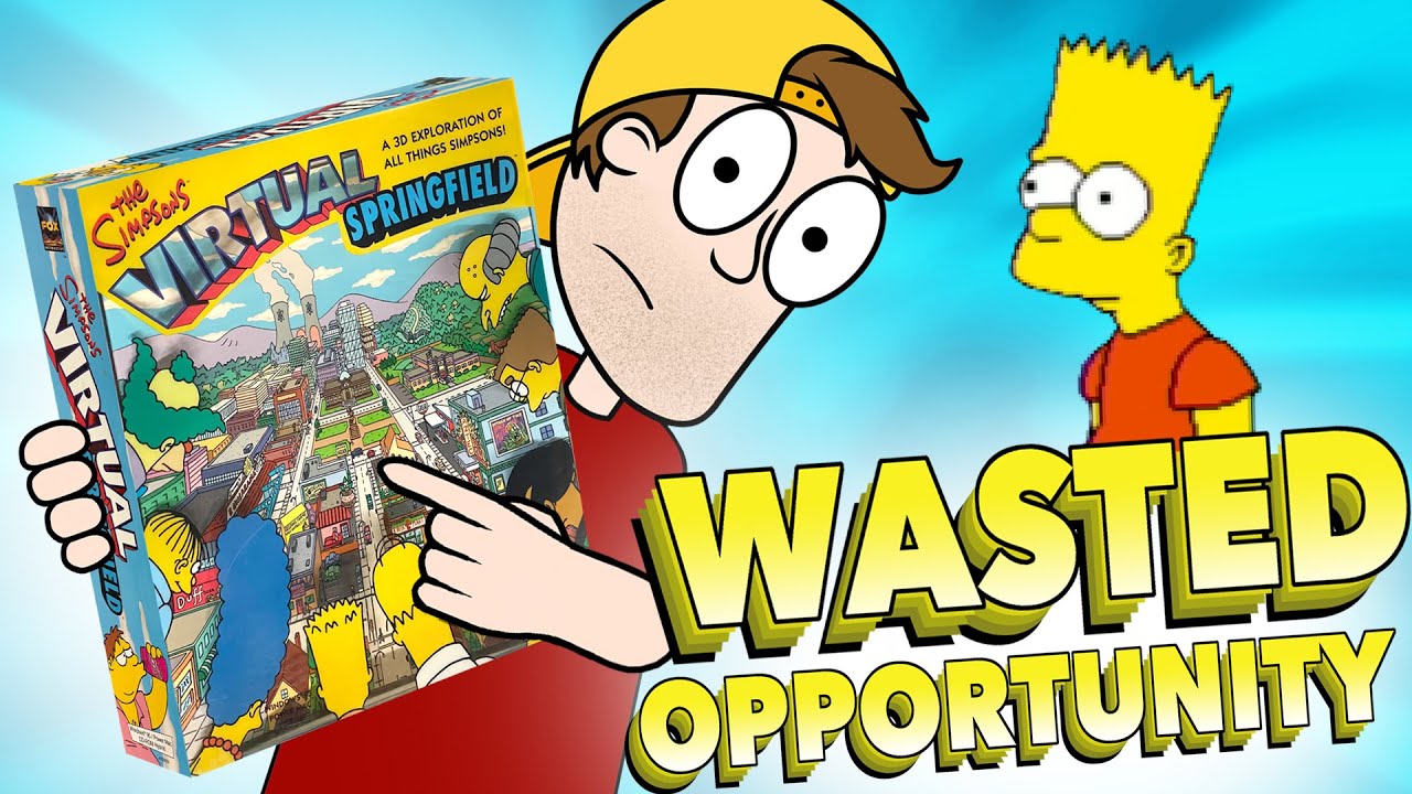 Virtual Springfield’s HUGE Flaw: The In-Universe Simpsons Arcade Games