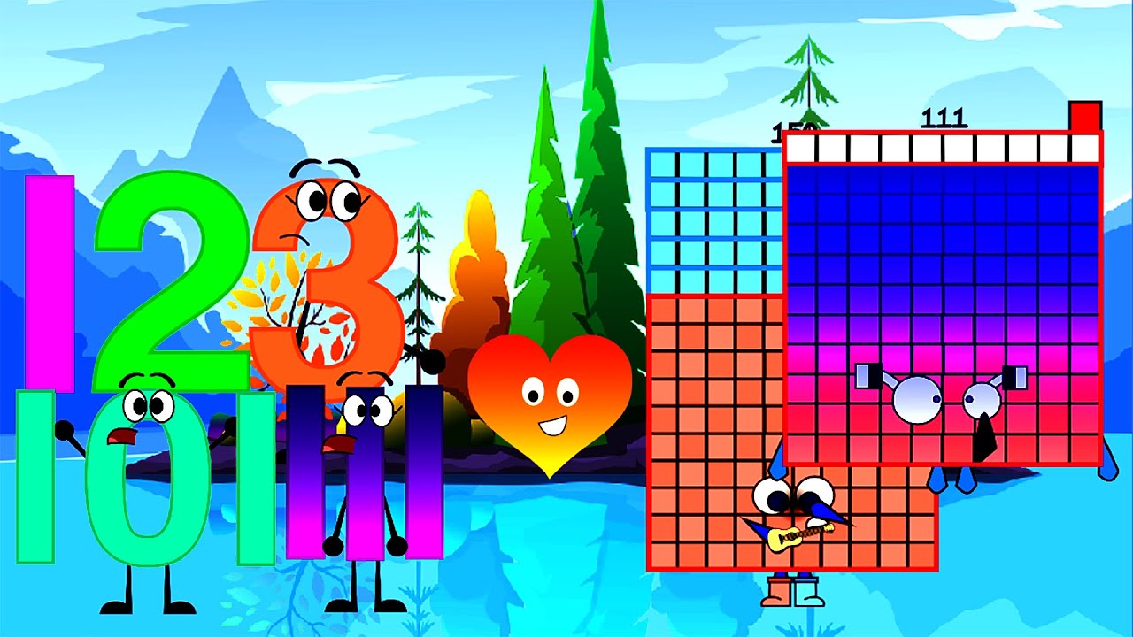 My Parody  Uncannystart Numbers Band (101-150) But Vs Uncannyblocks band Giga my characters