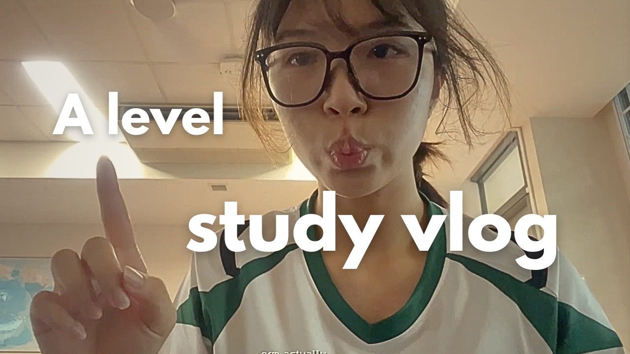 a level vlog: 7 hours of studying bcuz I’m falling behind (singapore jc student edition)