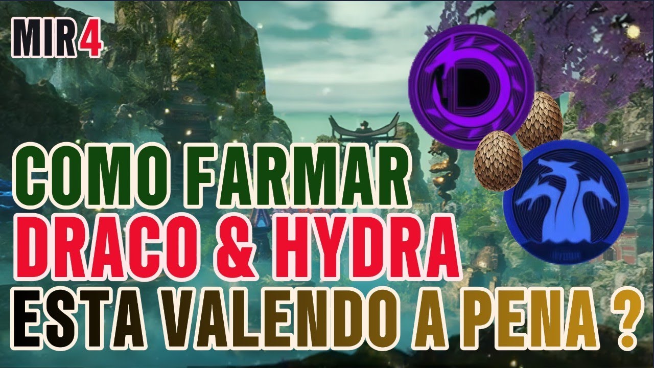 MIR4 - COMO FARMAR HYDRA E DRACO !!!