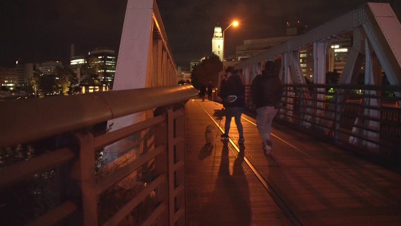 横浜ナイト【4K】横浜 赤レンガの夜景とジャズ　Yokohama Night view、