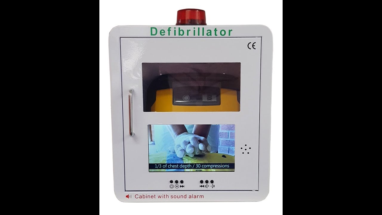 AED Video Cabinet