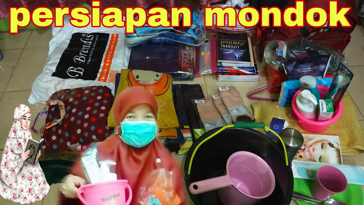 Barang apa saja yang dibawa ke pondok