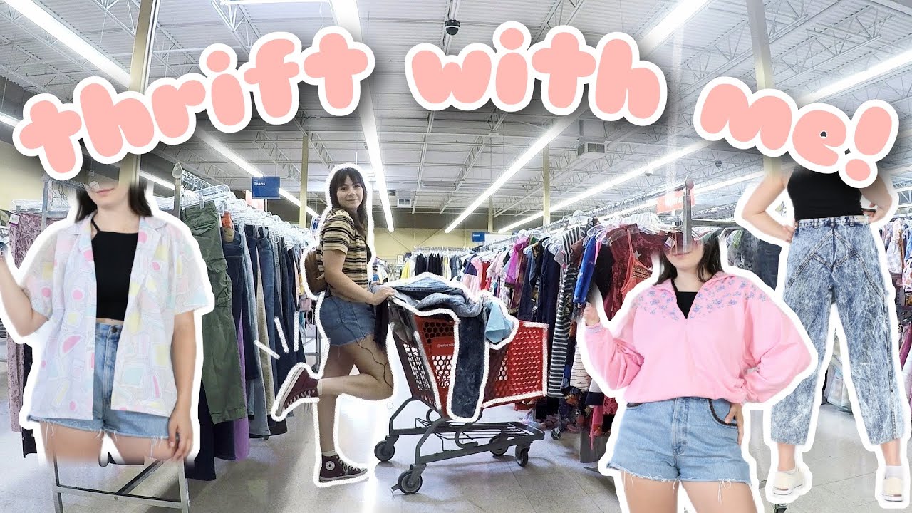 THRIFT WITH ME at Value Village! | Accidentally Thrifting an 80s Wardrobe | Haul & Try On