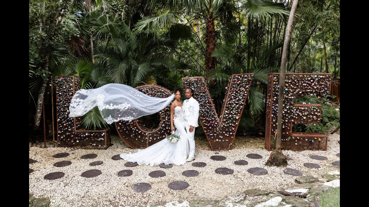 Dreams Riviera Cancun Wedding Film. Bianca & Andre highlights video.