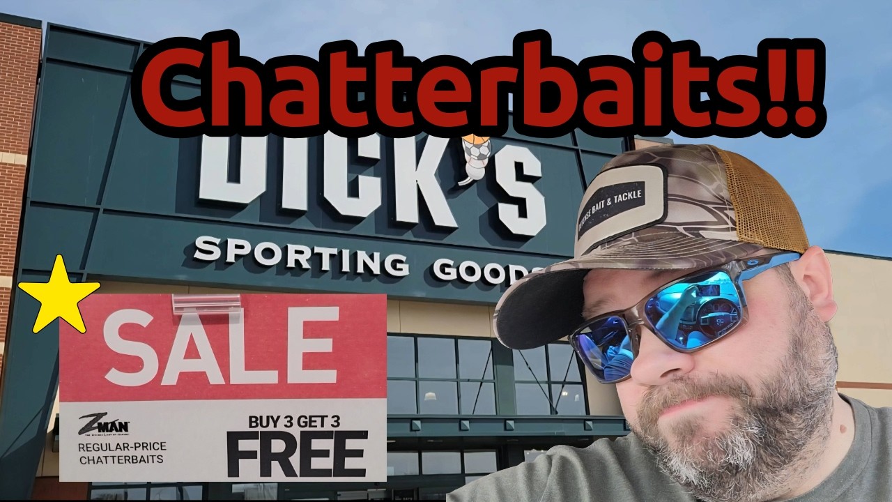 Chatterbait SALE! (Dick's Sporting Goods)
