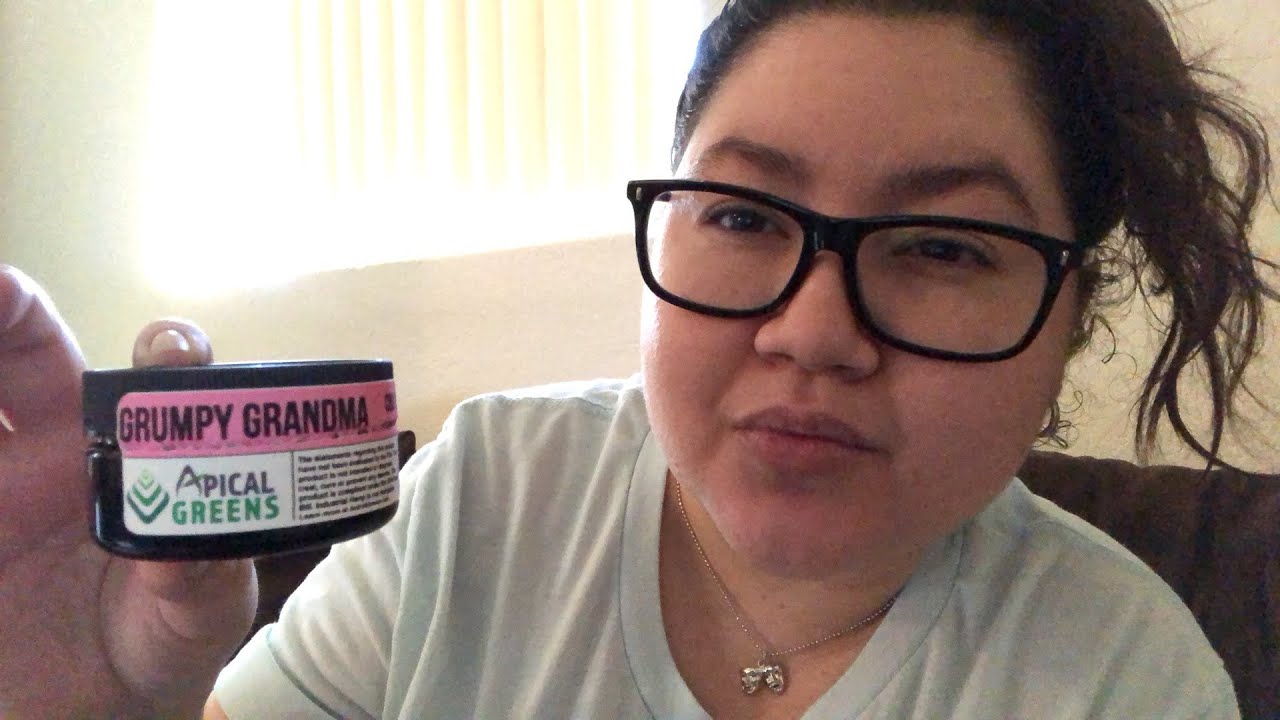 Apical Greens Grumpy Grandma CBD hemp flower live review