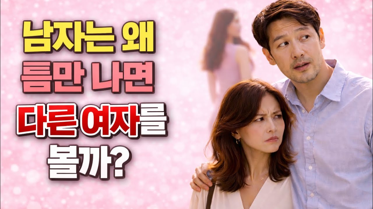 남자는 왜, 틈만 나면 다른 여자를 볼까?#중년불륜 #남편심리