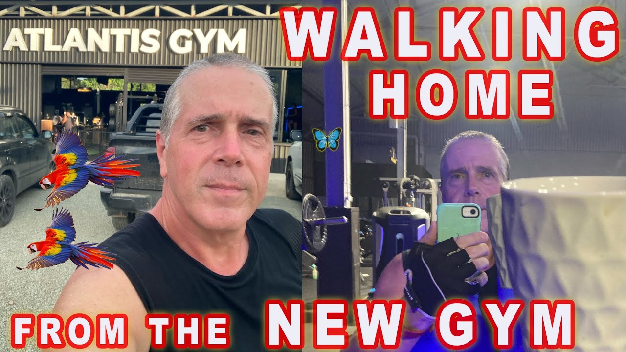 Walking in Uvita Costa Rica - The new Atlantis Gym- walking around town