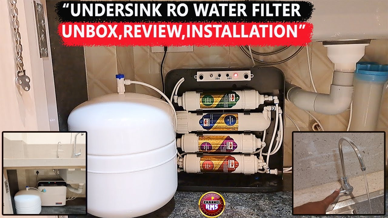 BEST UNDERSINK RO WATER FILTER 2023 UNBOX,REVIEW,INSTALLATION VIDEO TAMIL |UNDERSINK RO|CHANNEL RMS