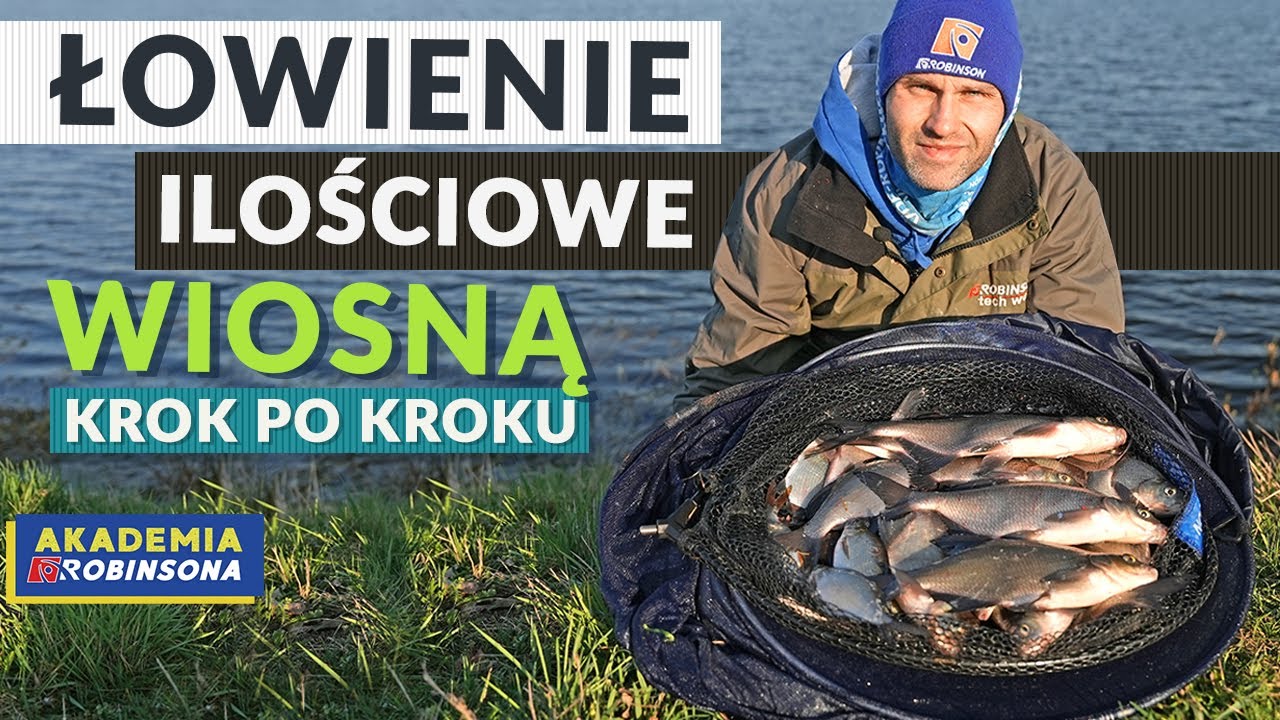 Jak łowić dużo ryb wczesną wiosną? Uniwersalna zanęta, budowa zestawu (feeder) #AKADEMIAROBINSONA 91