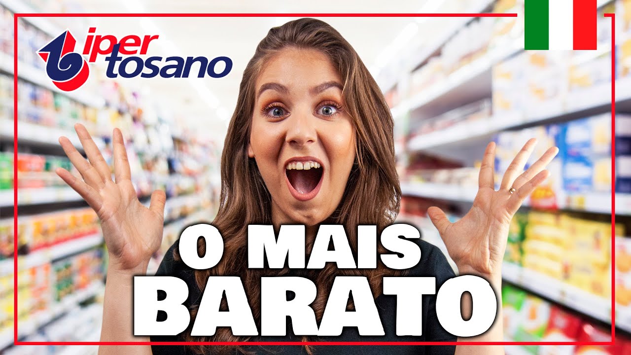 O SUPERMERCADO MAIS BARATO DA ITÁLIA, VOCÊS NÃO VÃO ACREDITAR NISSO! IPER TOSANO | CUSTO DE VIDA
