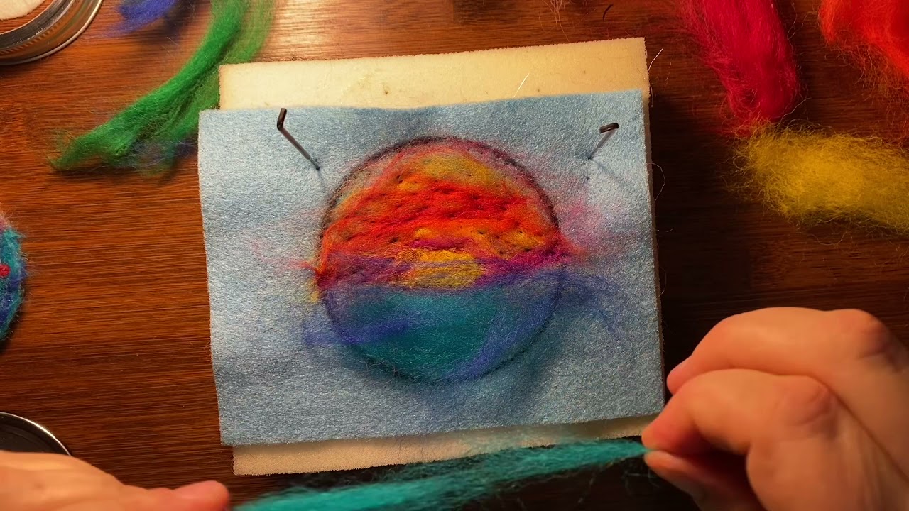 Needle Felting Landscapes