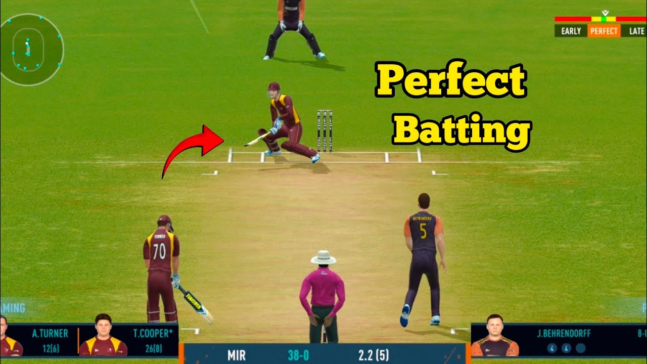 Real Cricket 24 Multiplayer Game Play | Perfect Batting | Real Cricket