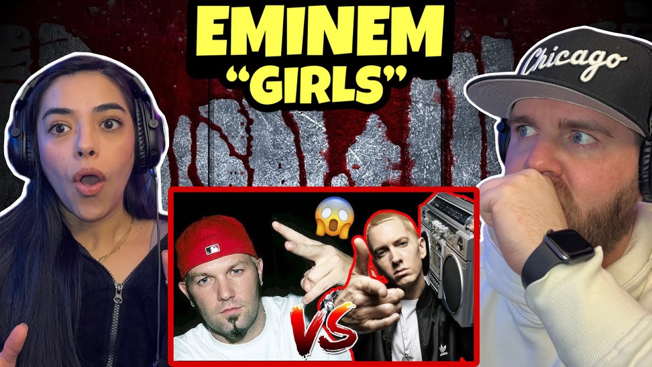 ЭМИНЕМ ОБЪЯСНИЛ ИХ ГРЯЗНО! Eminem-Girls (дисс на Limp Bizkit) Первое прослушивание Карен