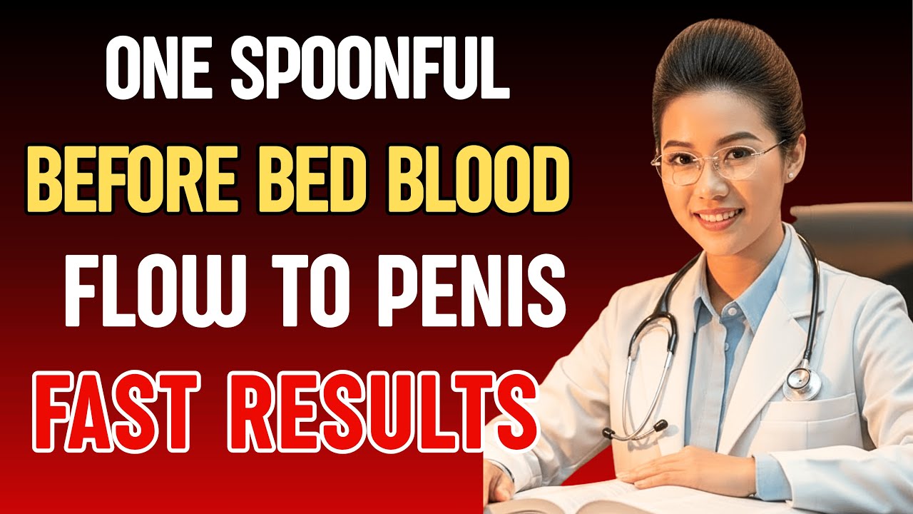 One Spoonful Before Bed and Blood Flows to Your Penis During Sleep! | Dr. Natalie Teo