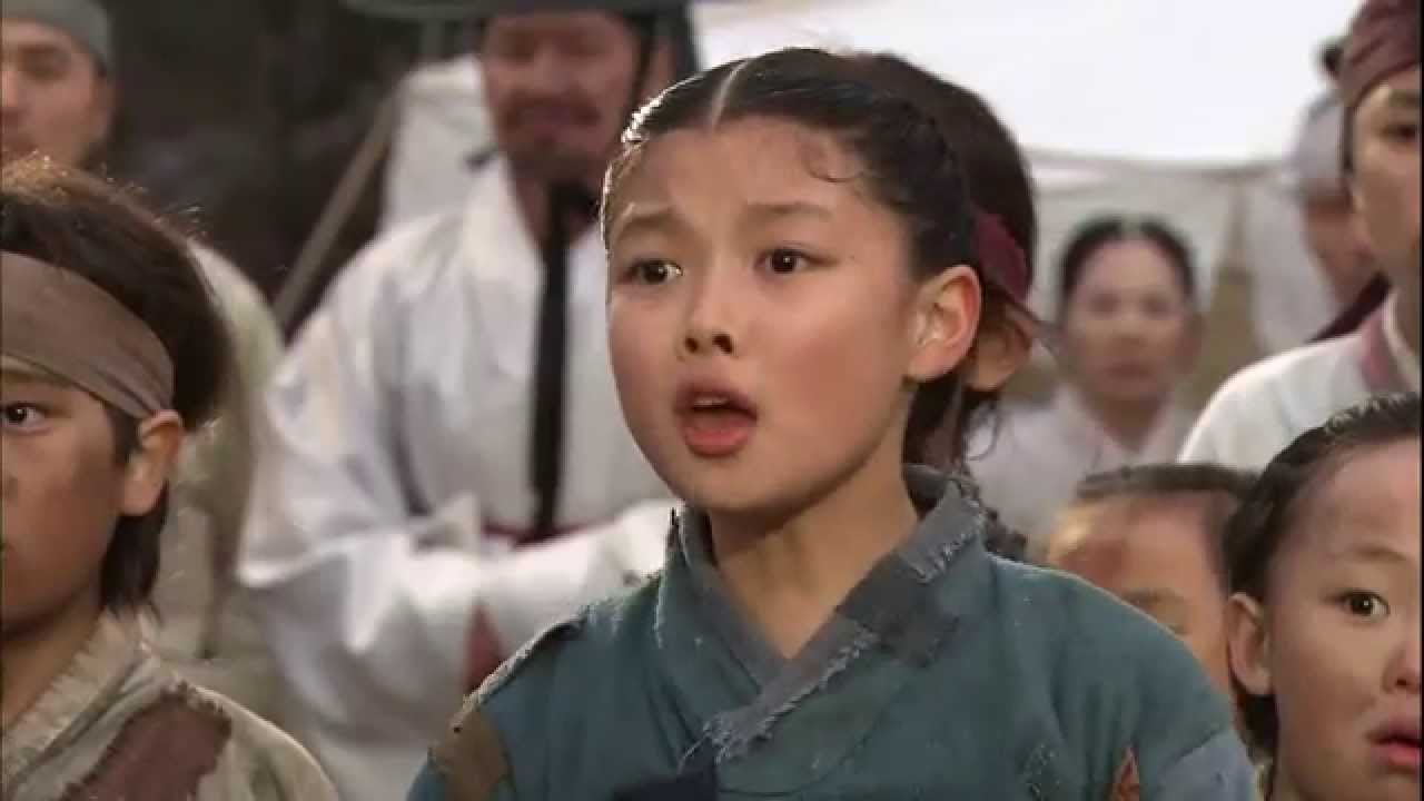 [Dong Yi] 동이 - Kim Yoo Jung, Run a relay race 이어달리기 하는 동이 20100322